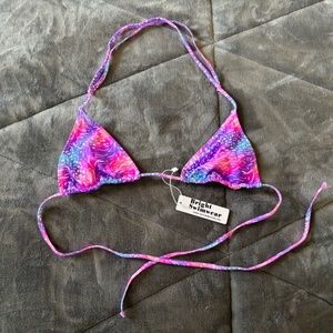 Adorable Bright Swimwear Bikini Top Size M